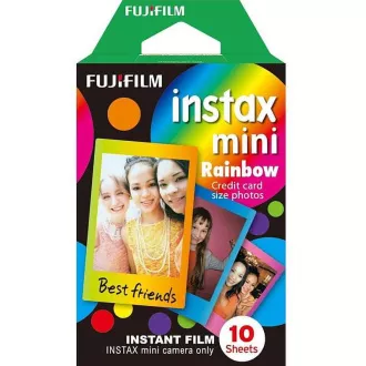 Fujifilm COLORFILM INSTAX mini 10 fotografij - RAINBOW Fujifilm COLORFILM INSTAX mini 10 fotografij - RAINBOW