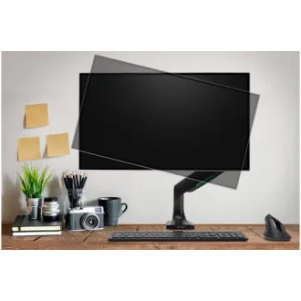 Kensington One-Touch nastavljiv nosilec za en monitor – črn Kensington One-Touch nastavljiv nosilec za en monitor – črn