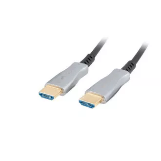 LANBERG Aktivni optični kabel visoke hitrosti z Ethernetom 2.0, 4K@60Hz, M/M, dolžina 20 m, črn, pozlačeni priključki LANBERG Aktivni optični kabel visoke hitrosti z Ethernetom 2.0, 4K@60Hz, M/M, dolžina 20 m, črn, pozlačeni priključki