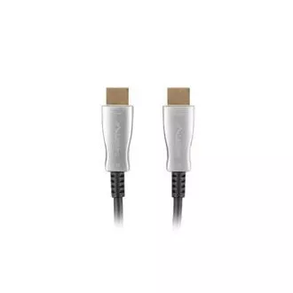 LANBERG Aktivni optični kabel visoke hitrosti z Ethernetom 2.0, 4K@60Hz, M/M, dolžina 20 m, črn, pozlačeni priključki LANBERG Aktivni optični kabel visoke hitrosti z Ethernetom 2.0, 4K@60Hz, M/M, dolžina 20 m, črn, pozlačeni priključki