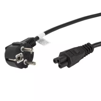 LANBERG CEE 7/7 (MICKEY) za IEC 320 C5 napajalni kabel 1,8M VDE črn
