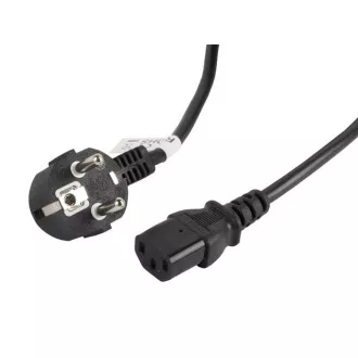 LANBERG CEE 7/7 za IEC 320 C13 napajalni kabel 3M VDE črn