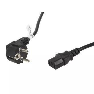 LANBERG napajalni kabel CEE 7/7 do IEC 320 C13 5M VDE črn
