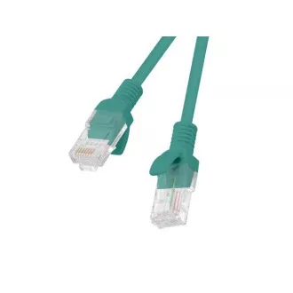 LANBERG Preklopni kabel CAT.5E UTP 2M zelen Fluke Passed