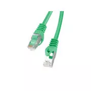 LANBERG Povezovalni kabel CAT.6 FTP 0,25M zelene barve Fluke Passed