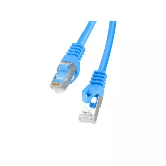 LANBERG Povezovalni kabel CAT.6 FTP 0,5M modri Fluke Passed