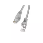 LANBERG Povezovalni kabel CAT.6 FTP 0,5M sive barve Fluke Passed