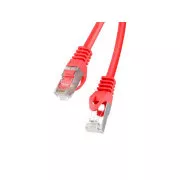 LANBERG Povezovalni kabel CAT.6 FTP 1,5M rdeč Fluke Passed