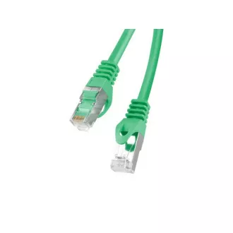 LANBERG Povezovalni kabel CAT.6 FTP 20M zelen Fluke Passed