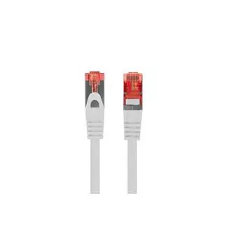 LANBERG Povezovalni kabel CAT 6 S-FTP, AWG 26/7, LSZH, bakren, siv, 0,25 m