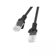 LANBERG Povezovalni kabel CAT.6 UTP 1.5M črn Fluke Passed