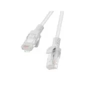 LANBERG Preklopni kabel CAT.6 UTP 10M siva Fluke Passed