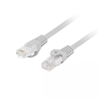 LANBERG Povezovalni kabel CAT.6 UTP LSZH CU 0,5M siv Fluke Passed