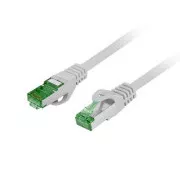 LANBERG Povezovalni kabel CAT.7 S/FTP LSZH CU 1M siva Fluke Passed