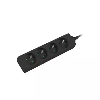 LANBERG Podaljševalni kabel 1M 4X izhodi za UPS opremo