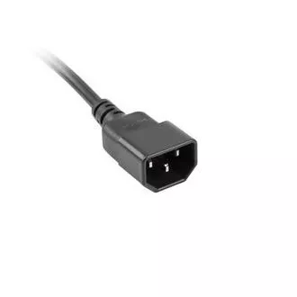 LANBERG Podaljševalni kabel za opremo UPS, dolžina 1 m, 5x izhodi, črn LANBERG Podaljševalni kabel za opremo UPS, dolžina 1 m, 5x izhodi, črn