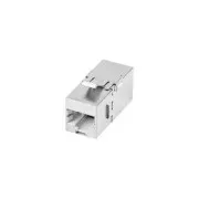 LANBERG FEED-THRU KEYSTONE KONEKTOR RJ45->RJ45 CAT.6 FTP 90