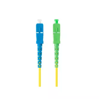 LANBERG optični povezovalni kabel SM SC/APC-SC/UPC simplex 5m LSZH G657A1 premer 3mm, barva rumena LANBERG optični povezovalni kabel SM SC/APC-SC/UPC simplex 5m LSZH G657A1 premer 3mm, barva rumena