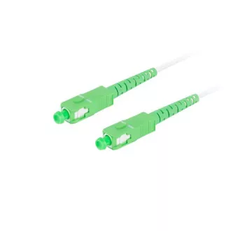 LANBERG optični povezovalni kabel SM SC/APC-SC/APC simplex 35m LSZH G657B3 premer 3mm, barva bela LANBERG optični povezovalni kabel SM SC/APC-SC/APC simplex 35m LSZH G657B3 premer 3mm, barva bela