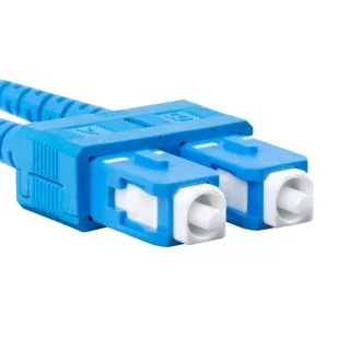 LANBERG optični povezovalni kabel SM SC/UPC-SC/UPC duplex 2m LSZH G657A1 premer 3mm, rumena barva