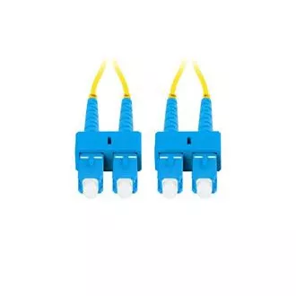 LANBERG optični povezovalni kabel SM SC/UPC-SC/UPC duplex 2m LSZH G657A1 premer 3mm, rumena barva