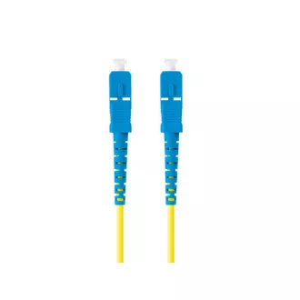 LANBERG optični povezovalni kabel SM SC/UPC-SC/UPC simplex 2m LSZH G657A1 premer 3mm, rumena barva LANBERG optični povezovalni kabel SM SC/UPC-SC/UPC simplex 2m LSZH G657A1 premer 3mm, rumena barva