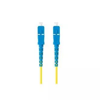 LANBERG optični povezovalni kabel SM SC/UPC-SC/UPC simplex 2m LSZH G657A1 premer 3mm, rumena barva LANBERG optični povezovalni kabel SM SC/UPC-SC/UPC simplex 2m LSZH G657A1 premer 3mm, rumena barva