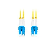 LANBERG optični povezovalni kabel SM LC/UPC-LC/UPC duplex 5m LSZH G657A1 premer 3mm, barva rumena