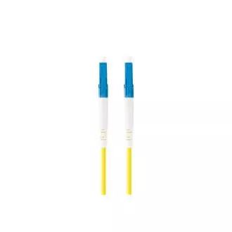 LANBERG optični povezovalni kabel SM LC/UPC-LC/UPC simplex 10m LSZH G657A1 premer 3mm, rumena barva