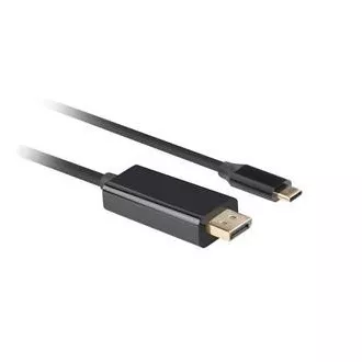 Lanberg Kabel USB-C(M)->DisplayPort(M) 3m 4K 60Hz črn