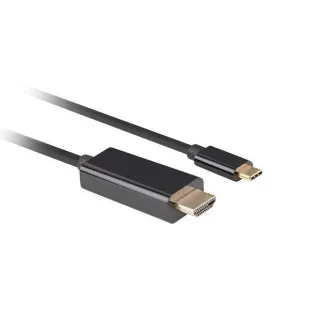 Lanberg Kabel USB-C(M)->HDMI(M) 3m 4K 60Hz črn