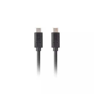 Lanberg USB-C M/M 3.1 GEN 2 kabel 0,5 m 10GB/S PD100W črn