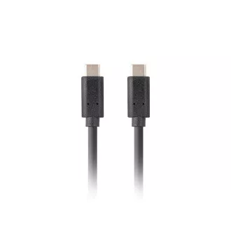 Lanberg USB-C M/M 3.1 GEN 2 kabel 1,8 m 10GB/S PD100W črn