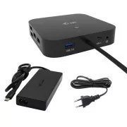 Priključna postaja I-tec USB-C HDMI   Dual DP z napajanjem Power Delivery 100 W   univerzalni polnilnik i-tec 112 W