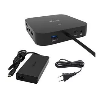 Priključna postaja I-tec USB-C HDMI   Dual DP z napajanjem Power Delivery 100 W   univerzalni polnilnik i-tec 112 W