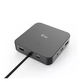 Priključna postaja I-tec USB-C HDMI   Dual DP z napajanjem Power Delivery 100 W   univerzalni polnilnik i-tec 112 W