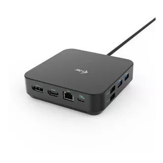 Priključna postaja I-tec USB-C HDMI   Dual DP z napajanjem Power Delivery 100 W   univerzalni polnilnik i-tec 112 W