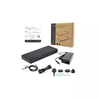 I-tec USB 3.0 / USB-C / Thunderbolt Priključna postaja z dvema zaslonoma   PD 100W