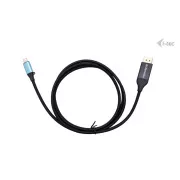 I-tec USB-C DisplayPort dvosmerni kabelski adapter 8K/30Hz 150cm