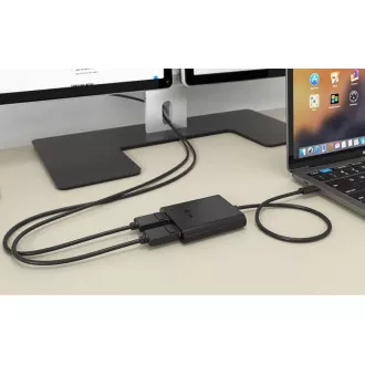 I-tec USB-C Dvojni 4K/60Hz (enojni 8K/30Hz) DP video adapter