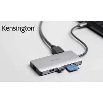 KENSINGTON UH1400P Mobilna priklopna postaja USB-C® 8 v 1