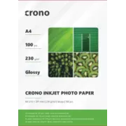 Crono PHPL4A, sijajni fotografski papir, A4, 230 g, 100 kosov