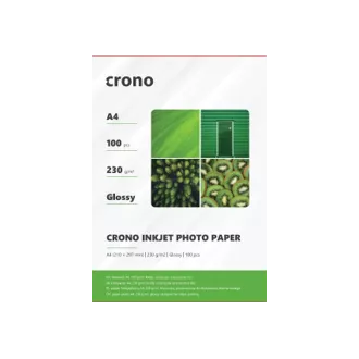 Crono PHPL4A, sijajni fotografski papir, A4, 230 g, 100 kosov