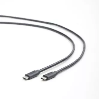GEMBIRD CABLEXPERT Kabel USB 3.1 Type-C do Type-C (CM/CM), 1 m, podatkovni, črn GEMBIRD CABLEXPERT Kabel USB 3.1 Type-C do Type-C (CM/CM), 1 m, podatkovni, črn
