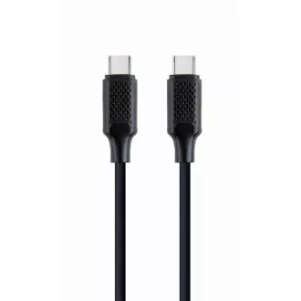 GEMBIRD CABLEXPERT Kabel USB PD (Power Delivery), 100 W, kabel od tipa C do tipa C (CM/CM), 1,5 m, podatkovni in napajalni, črn