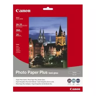 Canonov fotografski papir SG-201 - 20x25cm (8x10inch) - 260g/m2 - 20 listov - polsijajni