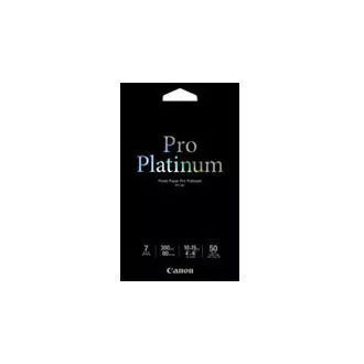 Canon Photo Paper PT-101 Photo Paper PRO Platinum - 10x15cm (4x6inch) - 300g/m2 - 50 listov - sijajni