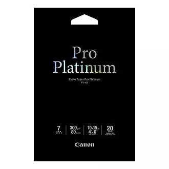 Canonov fotografski papir PT-101 - 10x15cm (4x6inch) - 300g/m2 - 20 listov - sijajni Canonov fotografski papir PT-101 - 10x15cm (4x6inch) - 300g/m2 - 20 listov - sijajni