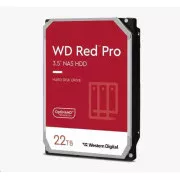 WD RED Pro NAS WD221KFGX 22TB SATAIII/600 512 MB predpomnilnika, 265 MB/s, CMR