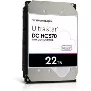 WD Ultrastar® HDD 22TB (WUH722222ALE6L4) DC HC570 3,5in 26,1MM 512MB 7200RPM SATA ULTRA 512E SE NP3